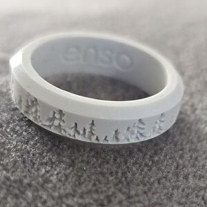 Enso Forest Peak Silicone Ring